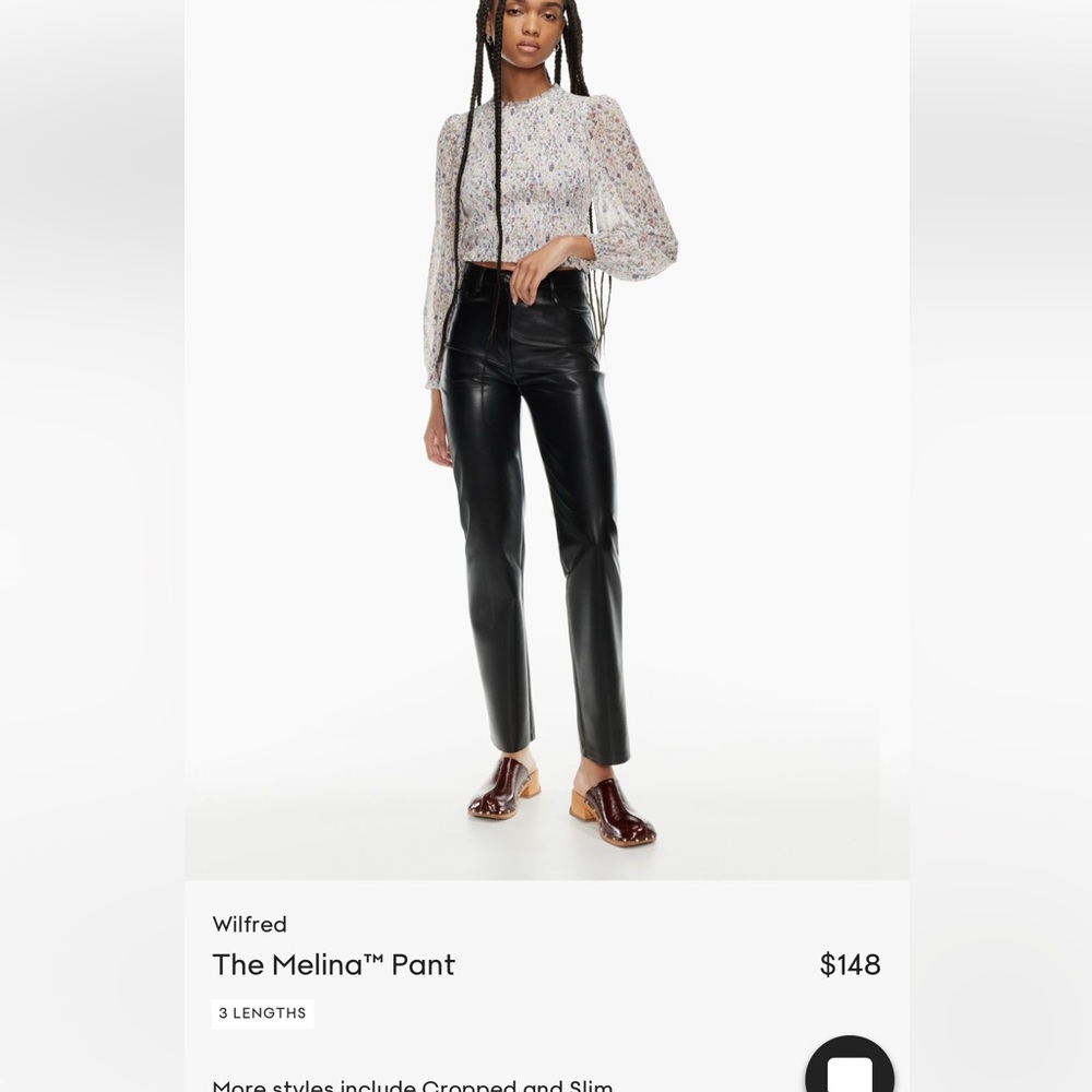 Aritzia Wilfred Malina pants EUC